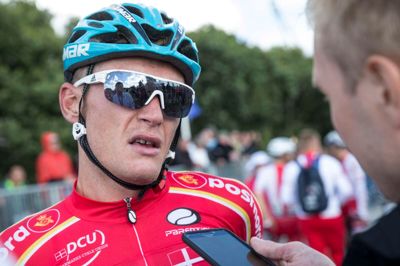 Matti Breschel vandt VM-sølv i 2010 og VM-bronze i 2008, men det lykkedes ikke for den 32-årige rytter og resten af det danske hold at sikre en podieplads ved EM's afsluttende linieløb i går. ?Foto: Tom Laursen