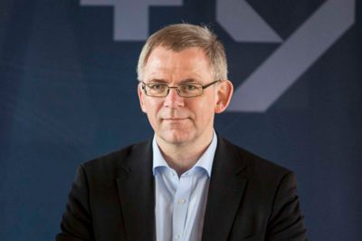 Brian Bech Nielsen - 60 år på søndag - står i spidsen for Aarhus Universitet, som blandt andet omfatter Institut for Forretningsudvikling og Teknologi i Birk. Foto: Jan Dagø/Ritzau Foto