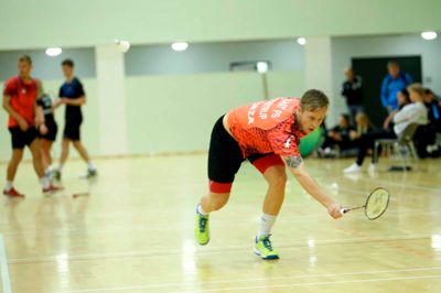Ikast FS tabte stort i Aalborg. Frederik Aalestrup (billedet) tabte stort i første herresingle, men han revancherede sig i herredoublen sammen med Mathias Baskjær. ? Foto: Flemming Hansen