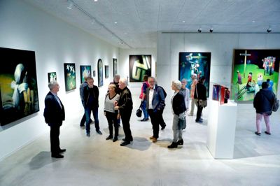 Der er masser af kunst i Videbæk. ?Foto: Henrik Ole Jensen