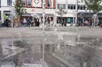 Gågaden indvies i dag. Foto: Henrik Øster-Jørgensen