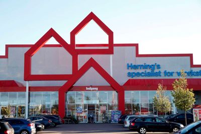Spar Nord Bank har solgt Bauhaus' store erhvervsejendom på Silkeborgvej til Topdanmark Ejendom A/S, som har valgt at investere pensionsmidler i Herning. ?Foto: Flemming Hansen