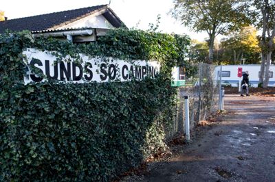 Sunds Sø camping har åbent året rundt. Der er i alt 110 pladser, hvoraf halvdelen er tilgængelige i vinterhalvåret, og de er næsten alle sammen optagede. ?Foto: Tom Laursen
