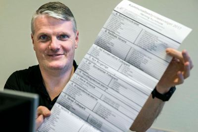 Chefjurist Steen Dahl Pedersen - og hans team i juridisk kontor på rådhuset - har ekstra travlt i den kommende tid med forberedelse af to valghandlinger med kun 10 dages mellemrum. ?Foto: Tom Laursen