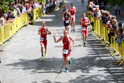 Herning er en velkendt værtsby inden for triatlon. Ikke mindst denne sommers succesfulde EM-stævne, hvor dette billede er fra, har skabt stort respekt i danske og internationale triatlonkredse.? Foto: Flemming Hansen