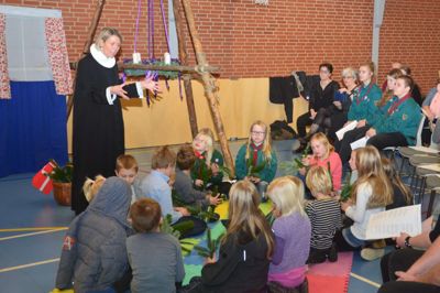 Sognepræst Maj-Brit Hvid Christensen står for advents-gudstjenesten. Foto: Privatfoto