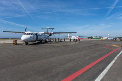 Finn Granberg Hansen tilbyder i 2018 ud over flyvninger fra Karup også ruter fra både Aalborg Lufthavn, Billund Lufthavn og Odense HCA Airport. ?FOTO: PRIVATFOTO ??