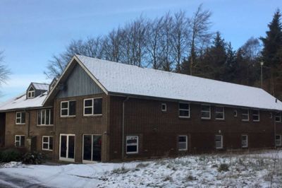 Det er bygningerne her på Grønbjergvej i Grønbjerg, der fremover skal huse beboerne fra afdelingen i Aulum. Foto: Ole Skydt