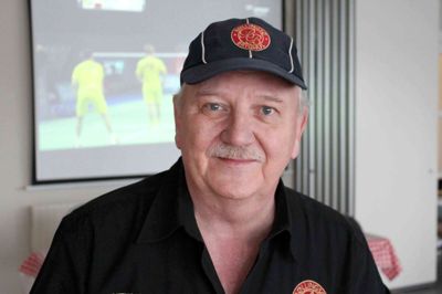 Bryggeriets Sportsvenner, som Per Abildskov har taget initiativ til, fortsætter med at vise fælles-sport på storskærm efter VM i fodbold, der starter i juni i år. ? Foto: Morten Hallstrøm