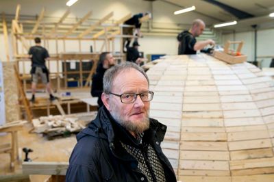 Nis Møller mener, at DM i Skills er et fremragende udstillingsvindue for håndværksfagene, og han ser frem til, at forhåbentlig over 50.000 lægger vejen forbi Herning til finalen i januar. ?Foto: Tom Laursen