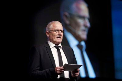 - Alle er glade og tilfredse, og ingen har noget at klage over overhovedet, siger formand for SkillsDenmark, Jesper Juul Sørensen, om DM i Skills i MCH Messecenter Herning. ?Foto: Flemming Hansen