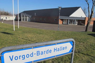 Med bevillingen fra staten kan byen få et sundhedshus, der skal bygges sammen med hallen. ?Foto: Ole Skydt