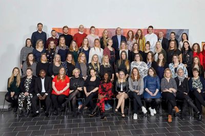 Dimittenderne fra Via har gennemført uddannelsen professionsbachelor som pædagog, der varer tre et halvt år. Foto: Ole Mortensen