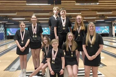 Bowlingspillere fra Herning skovlede medaljer ind ved de jyske mesterskaber.? privatfoto
