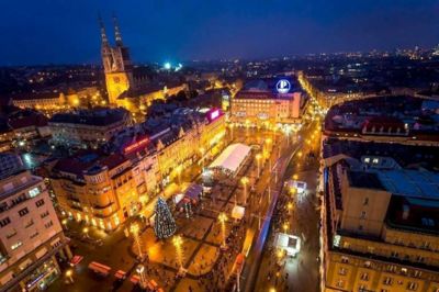 Croatia Airlines, Norwegian og SAS flyver direkte til Zagreb fra København. Ellers med flyskifte fra de jyske lufthavne. PR-foto