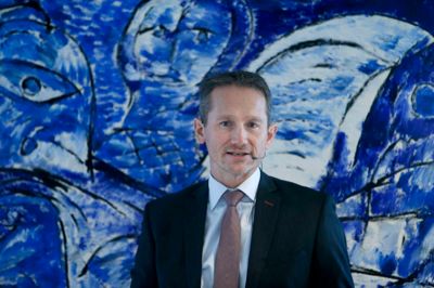 Finansminister Kristian Jensen besøger på mandag Herning Gymnasium. ?Foto: Flemming Hansen