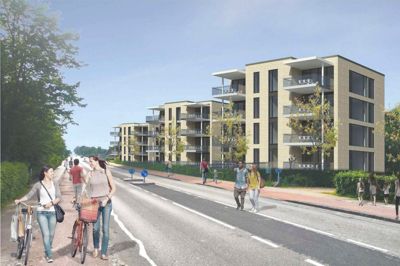Behovet for lejeboliger i Videbæk er markant. Det vil et planlagt boligbyggeri i Bredgade - der også vil give Videbæk et strøg af storby - være med til at afhjælpe.