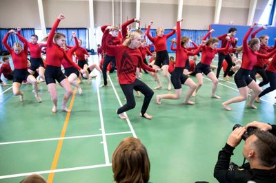 Lørdag står i gymnastikkens tegn, når de mange gymnastikhold i Kibæk Idrætsforening skal vise resultatet af sæsonens træning. ?Foto: Tom Laursen