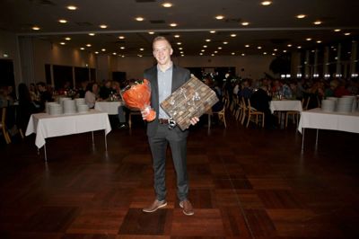 Thomas Grenaa Christensen deltog i projektet »I gang for en million« med sit projekt om produktion af kaninkød til gourmetrestauranter, og til Økologisk Landsforenings generalforsamling i weekenden blev vinderne offentliggjort og fejret. Foto: pr-foto