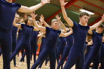 Gymnastikopvisning. Bording. ?Foto: Henrik Ole Jensen