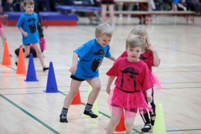 I forbindelse med gymnastikopvisningen blev »Årets AG'er« udråbt. Foto: Henrik Ole Jensen