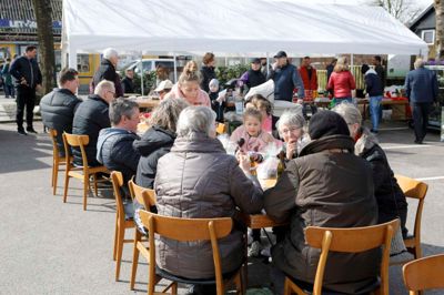 Torvemarkedet er en af flere aktiviteter, som støtteforeningen arrangerer. ?Foto: Henrik Ole Jensen