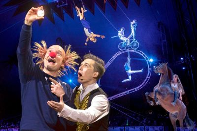 Cirkus Arena med Clemens i spidsen rammer Herning i maj. foto: cirkus arena