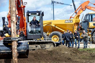 Entreprenør & Håndværk finder sted for tredje gang 14.-16. juni 2018. Her kan de besøgende opleve entreprenør-maskiner på nærmeste hold. ? Foto: MCH/Tony Brøchner