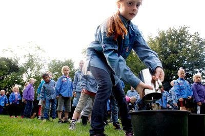 Sunds FDF kan nu også byde på shelters, bålhytte og multtoilet.?foto: henrik ole jensen