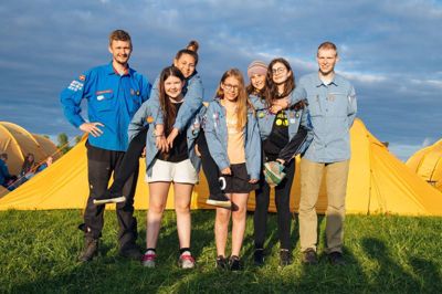 FDF Feldborg-Haderup havde en god og hyggelig tur i kristi himmelfartsferien, hvor sammenholdet blev styrket. Foto: Markus Glavind