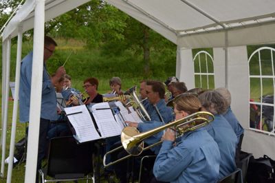 FDF Brass Band spiller igen i år til årets frilufts-gudstjeneste. ? FOTO: PRIVATFOTO