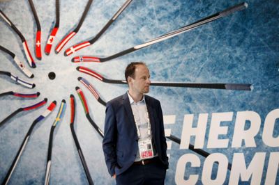 Heltene har igen forladt Herning, og venue manager Frank Hyldgaard skal have ordnet de sidste praktiske ting. Foto: Flemming Hansen