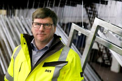 Henrik Steen-Jørgensen, administrerende direktør i DOT, peger på, at man lige så godt kan være åben omkring, at man har tænkt sig at gennemføre ændringer i forbindelse med opkøb. ?Foto: Flemming Hansen
