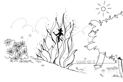 For landmændene og øl-prisernes skyld bør vi håbe på en regnfuld sankthansaften. I hvert fald hvis man skal sætte sin lid til gamle vejrvarsler. ?Illustration: Anton Skovbjerg