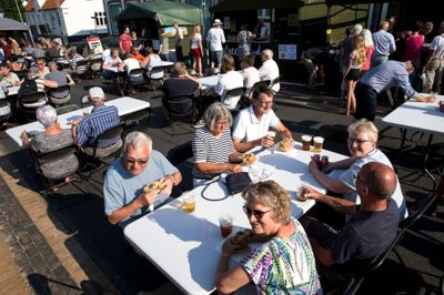 Der var gadefest under Open by Night. Foto: Tom Laursen