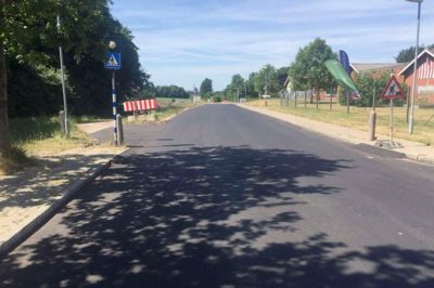 Så er Algade asfalteret og åbnet. ? Foto: Ole Skydt
