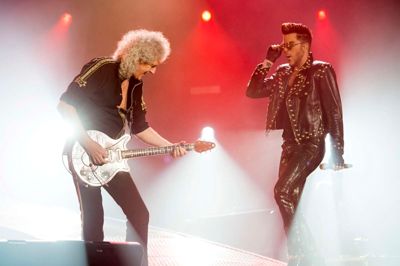 Queen vender tilbage til Boxen og Herning på lørdag. Billedet er fra koncerten i 2015. ? foto: jørn deleuran