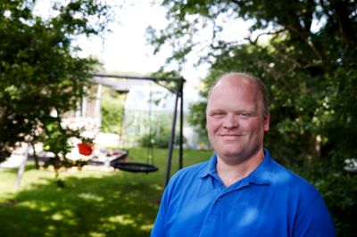 Kim Kristensen blev valgt som formand for Ørnhøj og Omegns Borgerforening tidligere i år. Han fremhæver blandt andet naturen som noget, der gør Ørnhøj særligt attraktiv. ?Foto: Flemming Hansen
