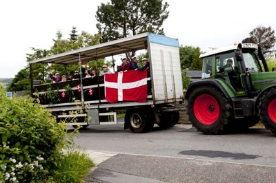 I tættere bebygget område må studentervogne køre 40 kilometer i timen. Foto: Morten Dueholm/arkiv/Ritzau Scanpix