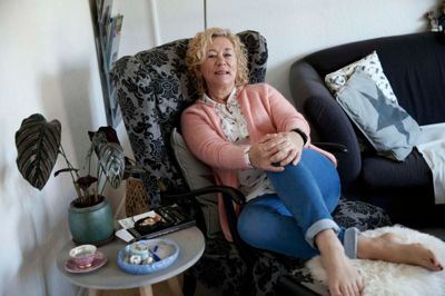 Der er allerede mange ting i røre, men Helle Kjærsgaard kunne godt tænke sig at se endnu flere af Vildbjergs borgere deltage i fællesskabet. ? Foto: Flemming Hansen