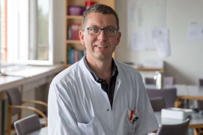 42-årige Nikolai Hoffmann-Petersen bliver 1. september ny ledende overlæge på Medicinsk Afdeling i Hospitalsenheden Vest. ?Foto: Søren Braad Andersen, Hospitalsenheden Vest