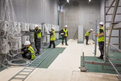 AKM er i øjeblikket i gang med en investering til samlet 340 millioner kroner. Med det nye fabriksanlæg vil man fremover fordoble produktionskapaciteten. Hvor der før kunne produceres 20 tons kartoffelmel i timen, vil man fremover kunne producere cirka 40 tons i timen. Foto: Pr-foto