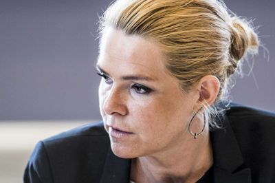 Udlændinge- og integrationsminister Inger Støjberg (V) er skeptisk over for Herning Kommunes planer om at lave en bydelskole på Holtbjerg.?foto: ida marie odgaard/ritzau scanpix