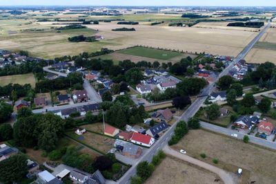 Studsgård set fra fuglenes perspektiv.