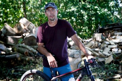 Man kan ikke give vejret skylden for, at turisterne ikke har opdaget lokalområdets muligheder på en mountainbike, mener Jan Joensen. ? Foto: Flemming Hansen
