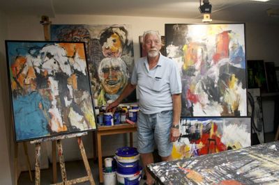»Frihed, fantasi og spontanitet er nøgleordene i inspirationen« hedder det om Lars Mortensen i kataloget Furkunst.dk? Foto: Kim Kristensen
