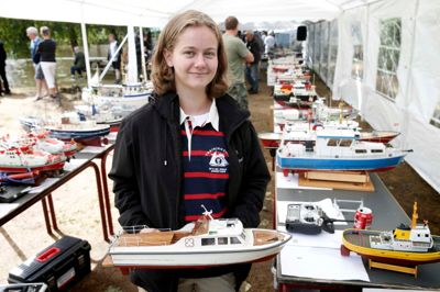 Mai Østergaard Kristensen er her fotograferet med »Kadet«, som hun satsede på at vinde guld med - og det gjorde hun. ?Foto: flemming Hansen