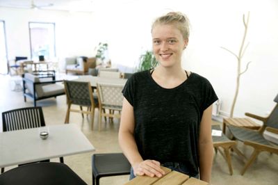 Merete Christensen passede Lapatios showroom, da Herning Folkeblad var forbi i sidste uge. Foto: Flemming Hansen