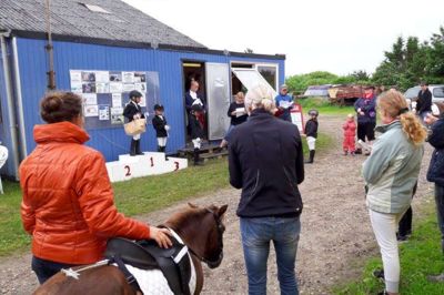 Foto fra regionsstævne i Ørnhøj Rideklub i 2016. Foto: Privatfoto