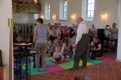 Der er pizzagudstjenester i Nøvling og Vildbjerg kirker 7. og 8. maj. ?foto: privatfoto